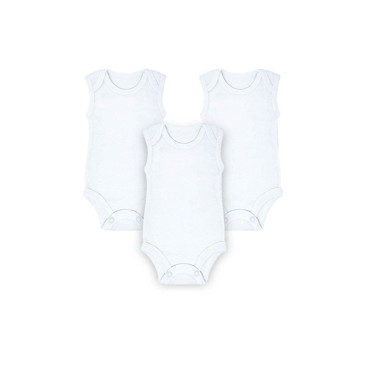 Set de 3 pañaleros sin mangas
